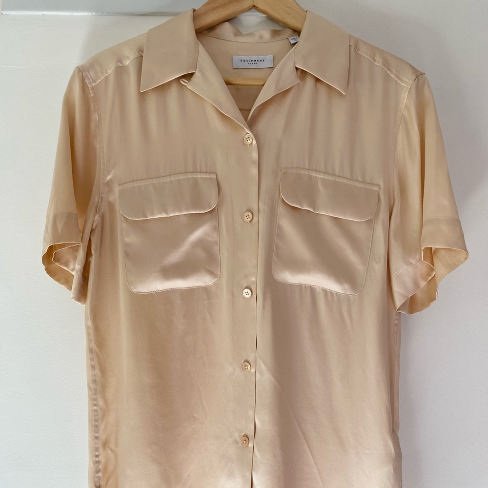 Equipment Amaia silk-satin shirt